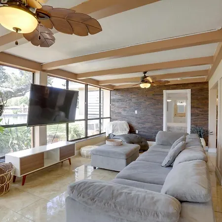 Waterfront Home With Game Room, 2 Miles To Beach!